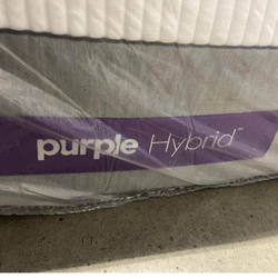 Purple hybrid king mattress