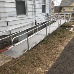   Aluminum Handicap ramp 