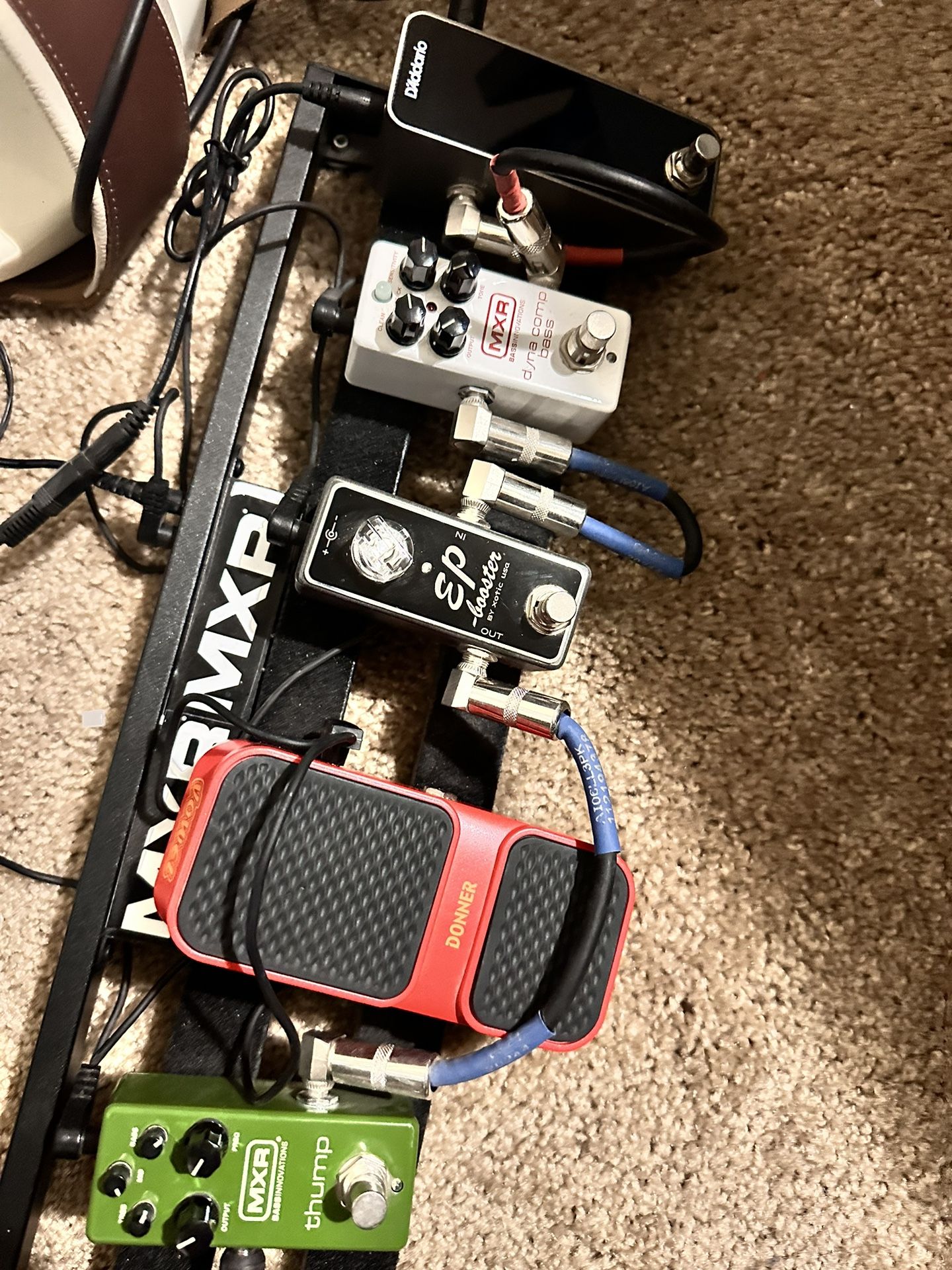 Bass Pedal Board MXR EP Booster D’Addario for Sale in Gardena, CA OfferUp