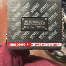 Earthquake Digital Power Amp