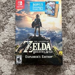 Zelda Breath of The Wild Explorer’s Edition For Nintendo Switch