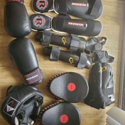 kickboxing/sparing equipment - Revgear, century - *not selling separately *