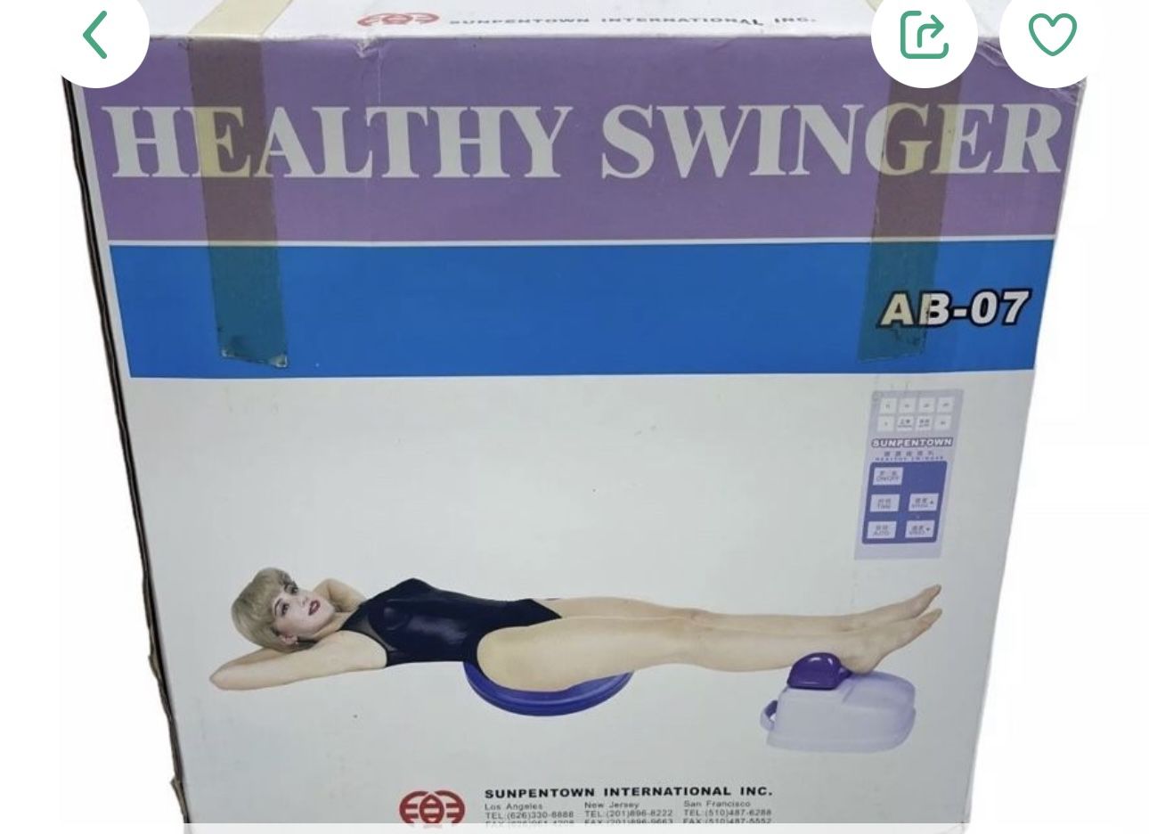 Lose Weight & More Machine Laying Down Healthy Swinger