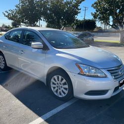 2014 Silver Nissan Sentra - In Very Good Condition