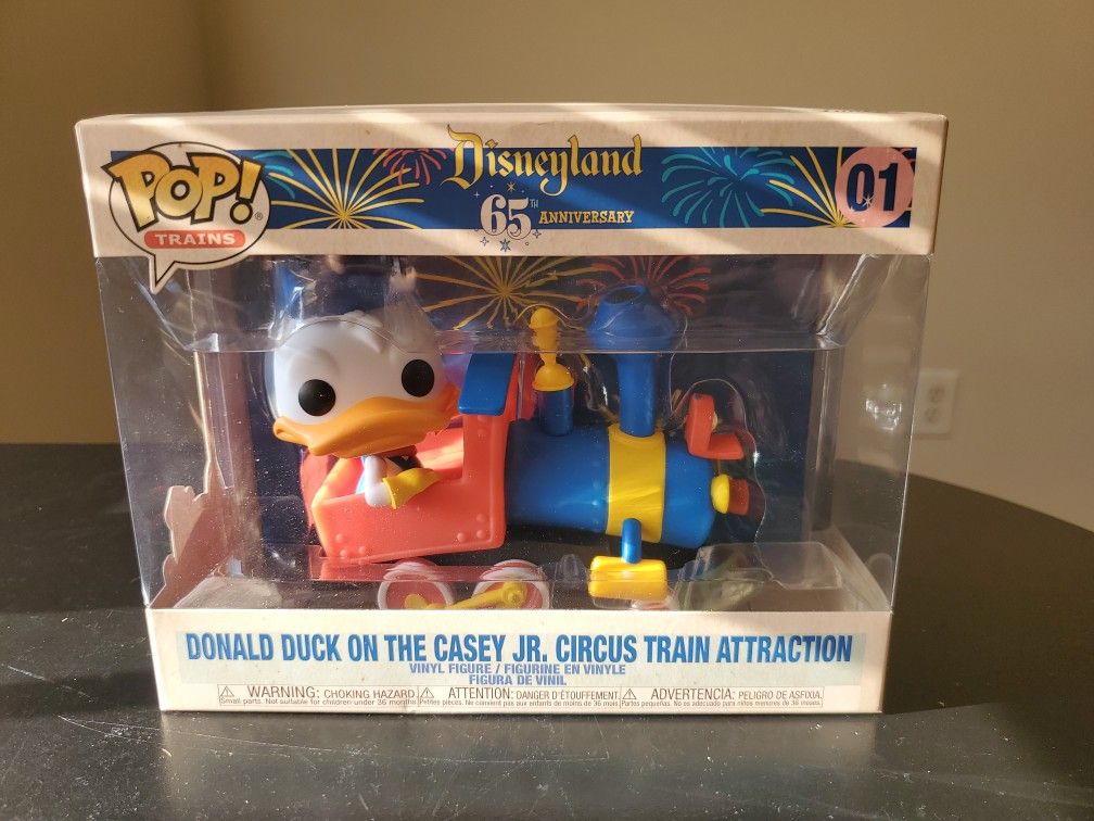 Donald Duck On The Casey Jr. Circus Train Attraction Funko Pop
