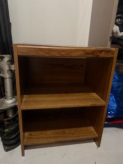 Brown book case small