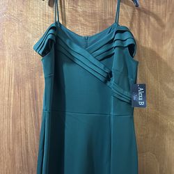 Siz 14 Green gown