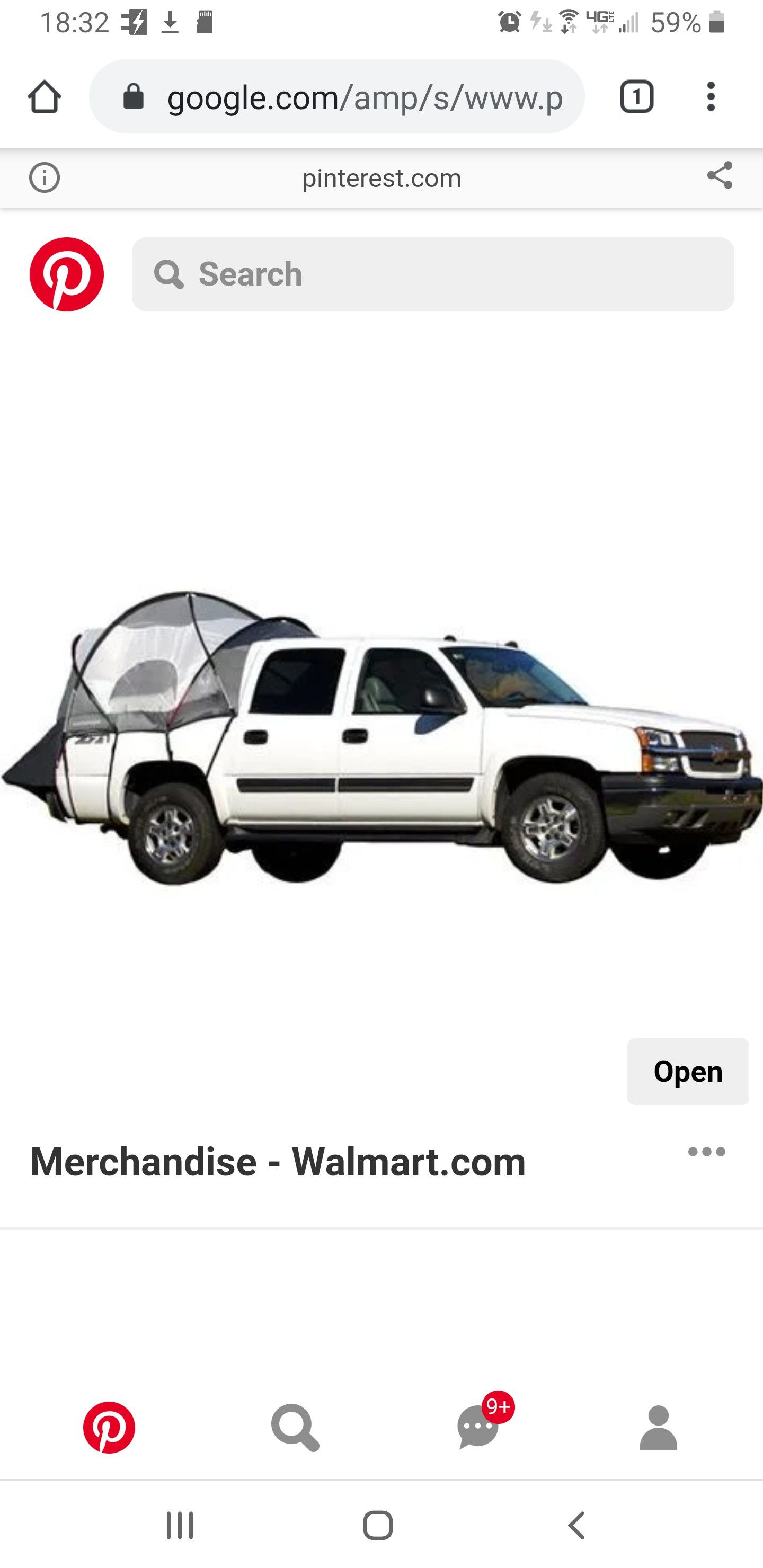 Chevy Avalanche Truck Tent