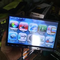 7" Eonon Double Din  Stereo (Bluetooth, Dvd,100$