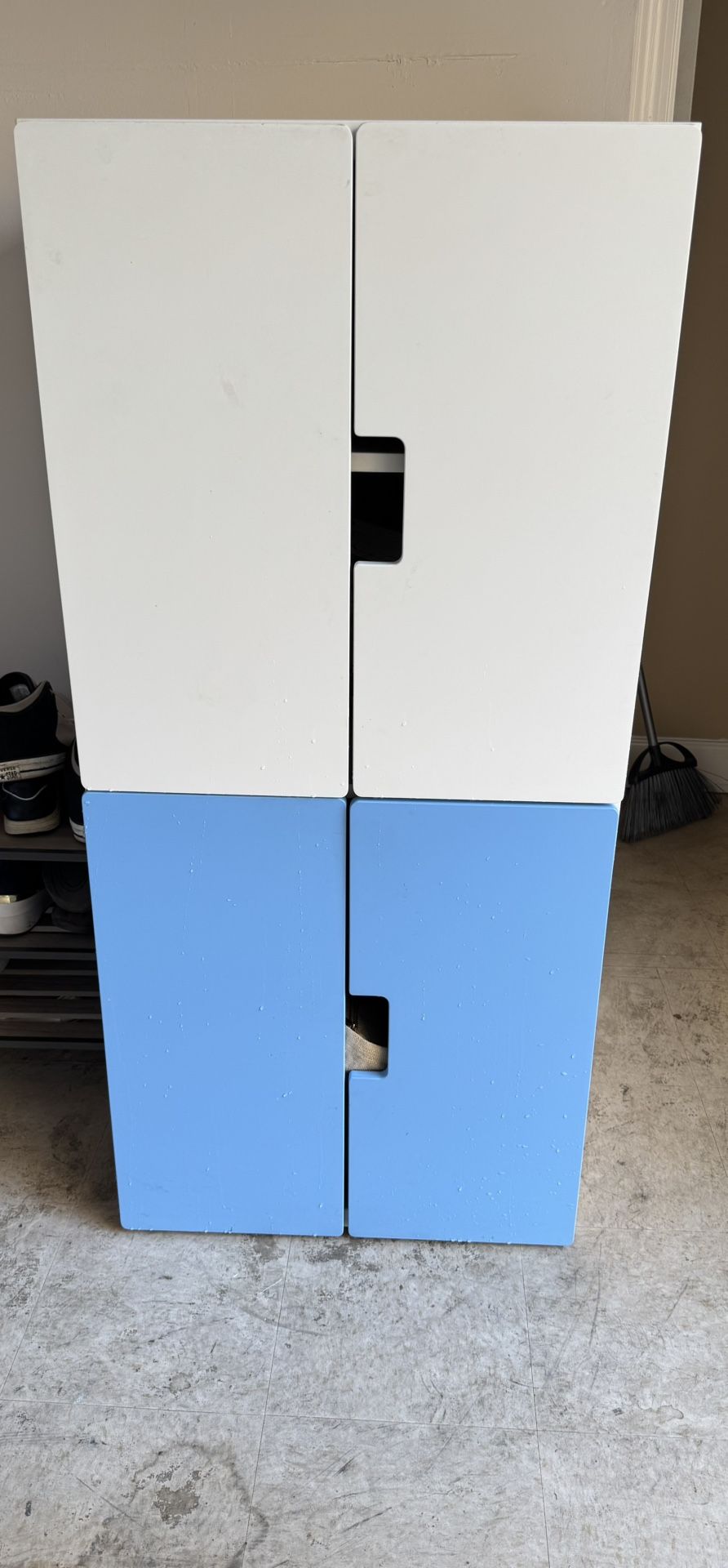 Two Tone Cabinet.