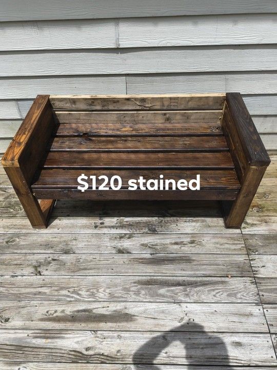 2x4 Sofa Stained