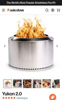 Solo Stove Yukon 2.0 fire pit outdoor heater