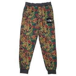 The North Face Fine 2 Pants Mens Small S Leopard Yellow Genesis Print Jogger TNF