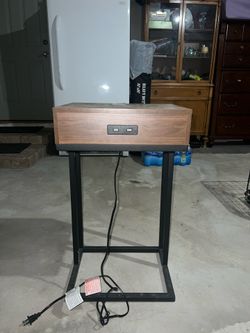 Modern Night Stand With USB Ports