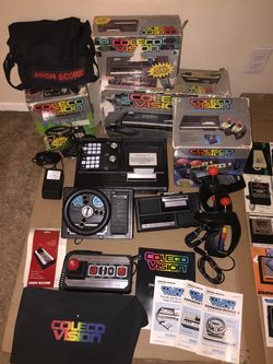 Complete colecovision game system