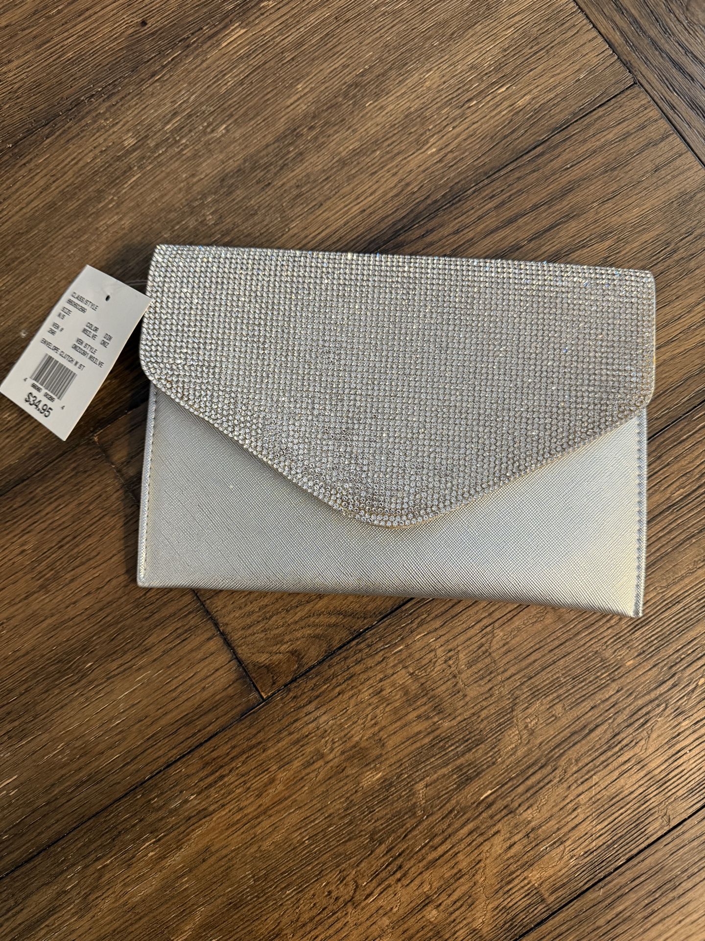 Silver Clutch - Perfect For weddings & formals