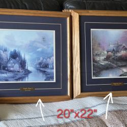 Thomas Kinkade Framed Painting 