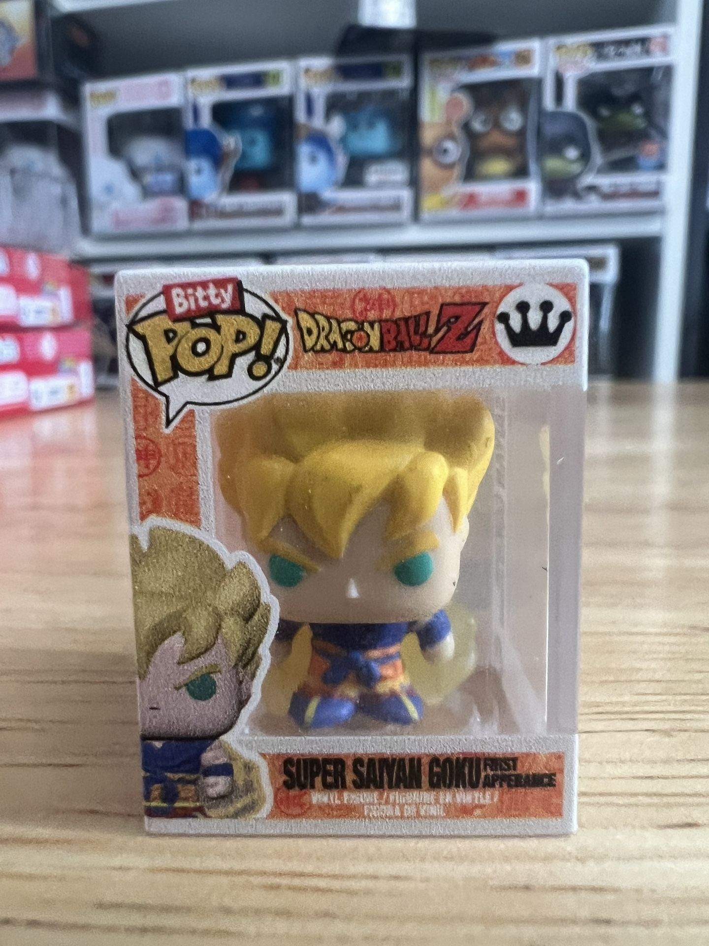 BITTY Super Saiyan Goku First Appearance Dragon Ball Z Funko Pop #860 DBZ Anime