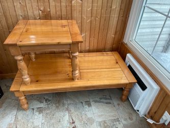 End side and coffe table 90$ for both