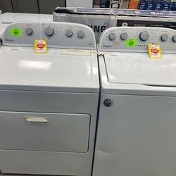 Whirlpool washer and dryer set