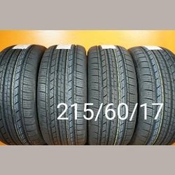 4 New Tires For Sale 215/60/17 We Service Motorcycle Tires