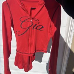I am Gia red set