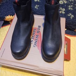 Red Wing Short Boots Steel Toe 