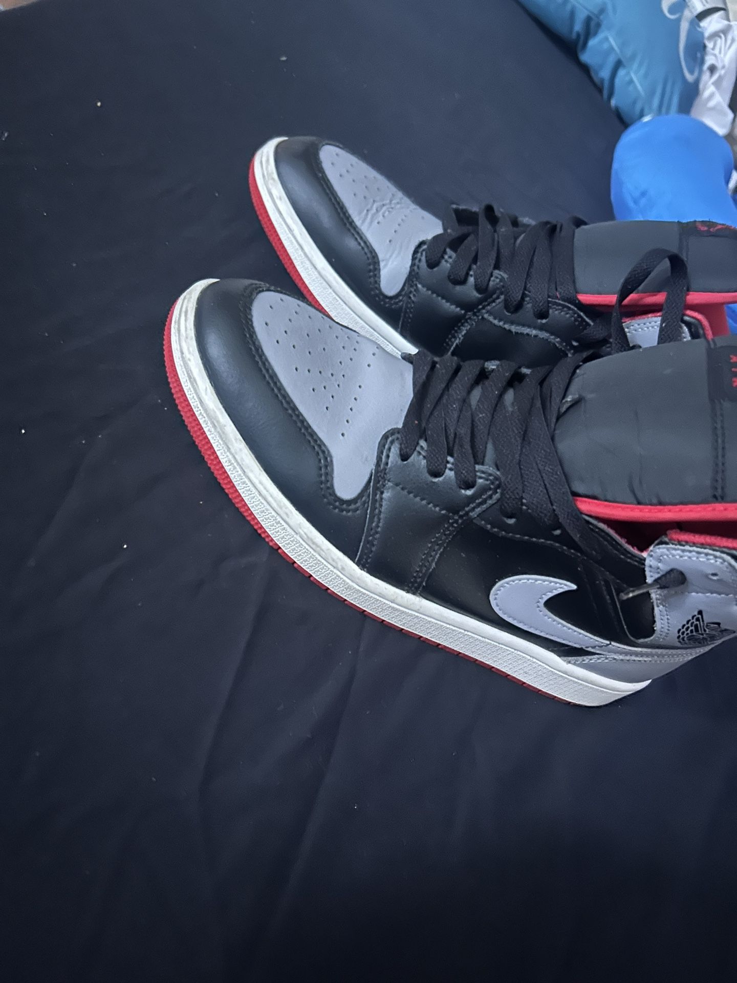 Jordan 1s Red And Gray