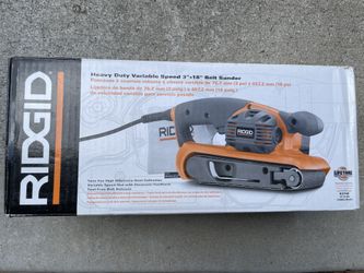 Heavy Duty Variable Speed 3"x18" Belt Sander
