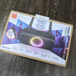 Jbl PartyBox On The Go Bluetooth Speaker New 