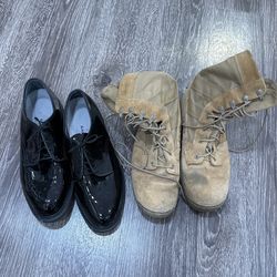 Military Shoes (Men's Size 9) 