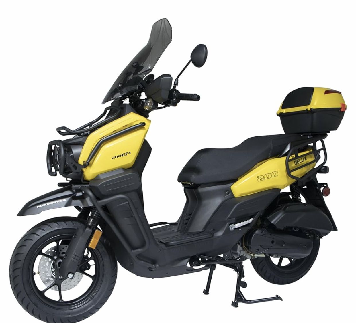 200cc Fuel Injected Fully Automatic Moped Scooter Motorcycle With MP3 And Windshield