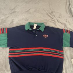 Men’s Vintage 90’s Adidas Collared Sweater XL