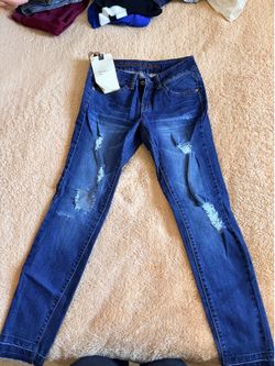 American Blue Distressed Jeans