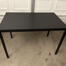 IKEA Black Dining Table 