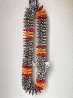 Graduation money leis