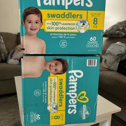 Pampers Swaddlers Size 8 