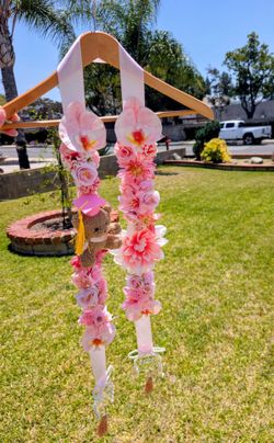 Pink Teddy Bear Floral Lei 🎓🌸✨🧸‼️ PICK-UP IN SAN DIMAS, CA‼️
