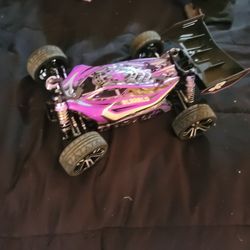 Brushless Purple Buggy Carbon Fiber Aluminum Belted Tires Wanting 100 OBO