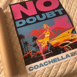 No Doubt Coachella 2024 Poster 