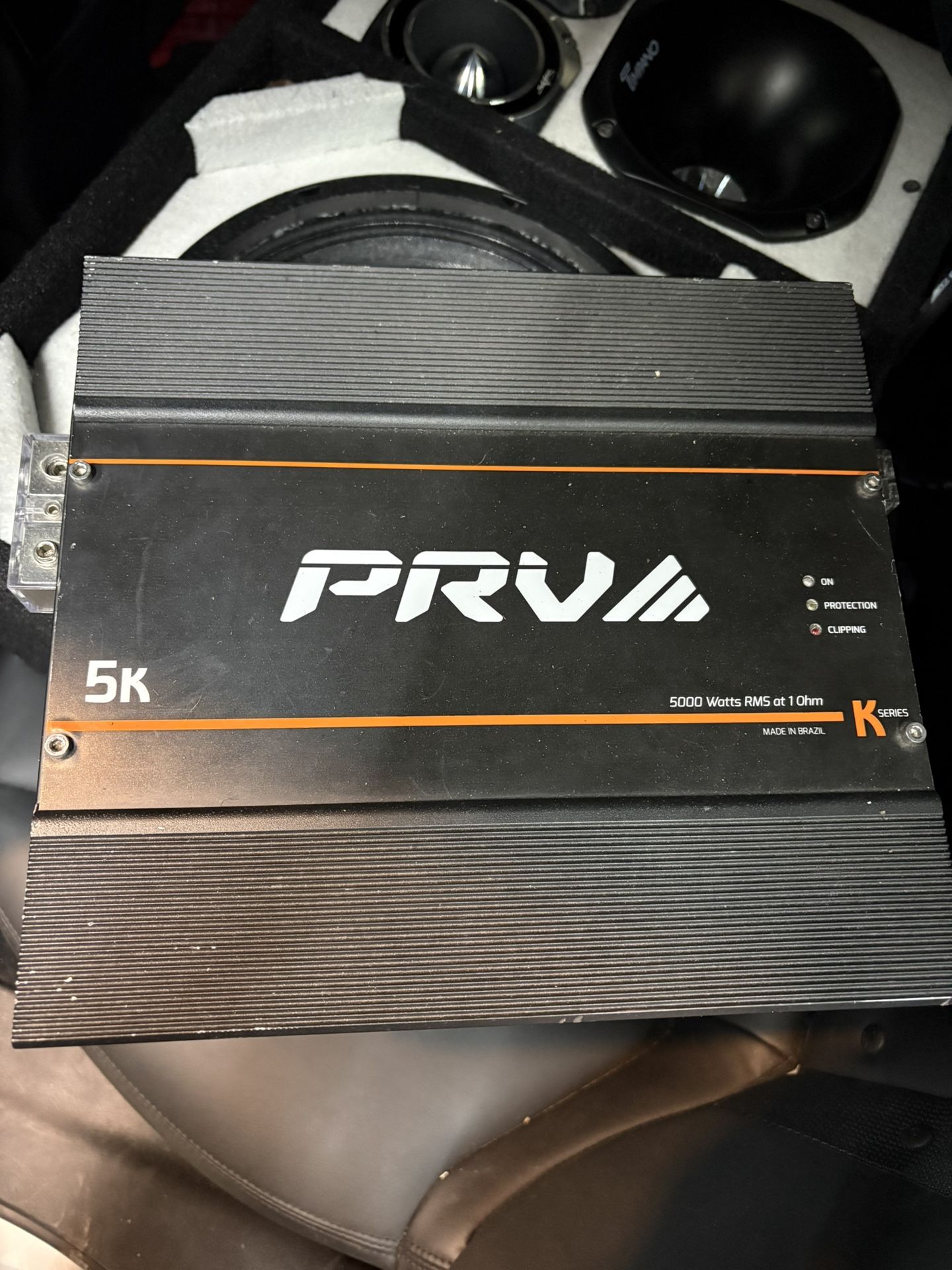PRV 5000 Watts Rms 1 Ohm Full Range Mono Amp
