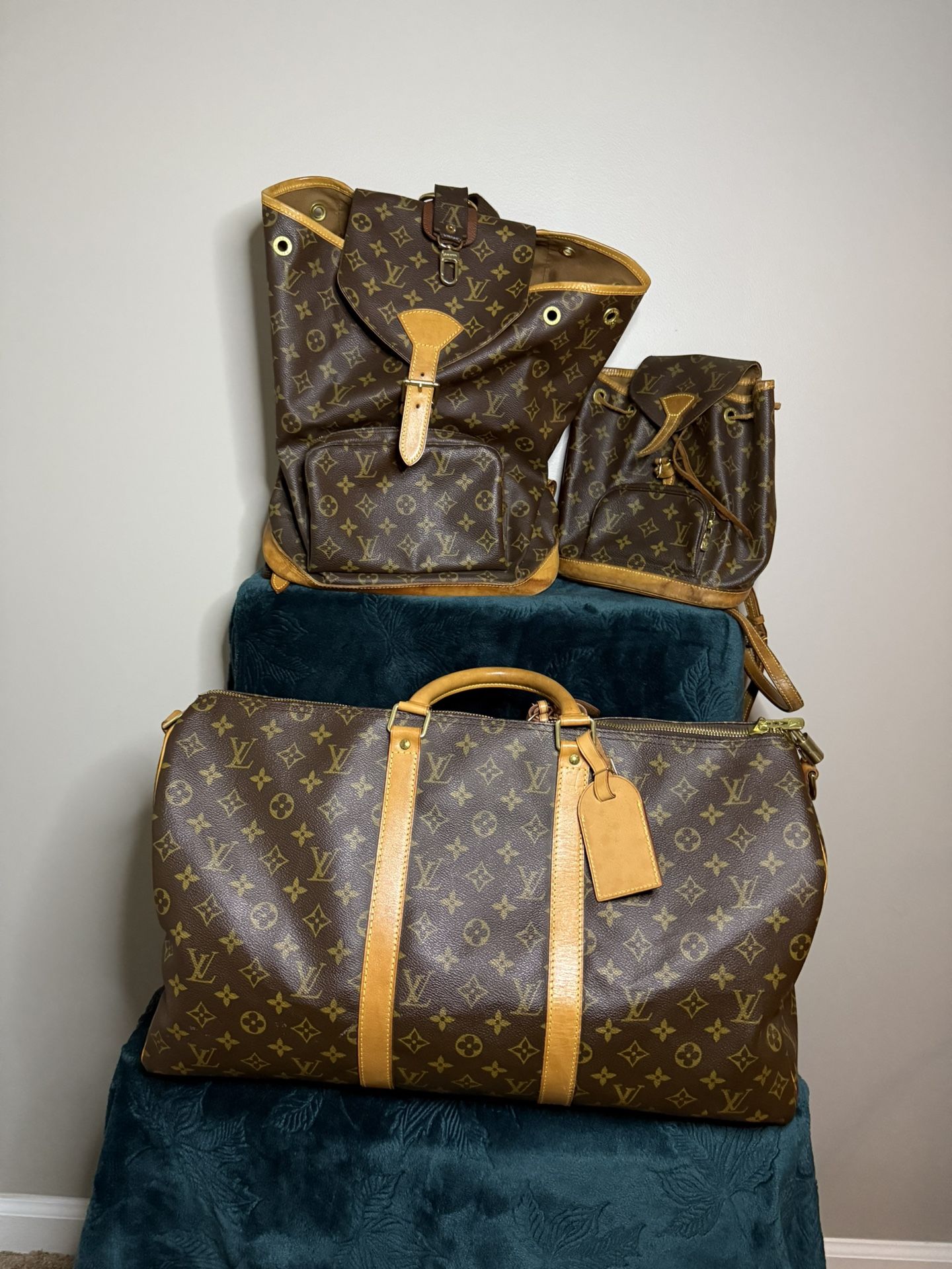 LV Duffle & Backpack bundle