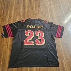 49ers McCaffrey Rivalry Jerseys $50ea Firm S M L Xl 2x 3x And $90ea 4x 5x