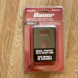 Electrical Box Cutout For Oscillating Tools 