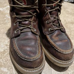 Irish Setter Soft Toe Red Wing Work Boots - Men’s Size 10D