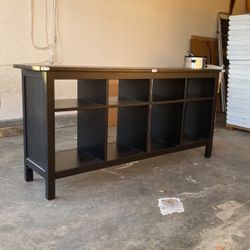 Black TV Stand
