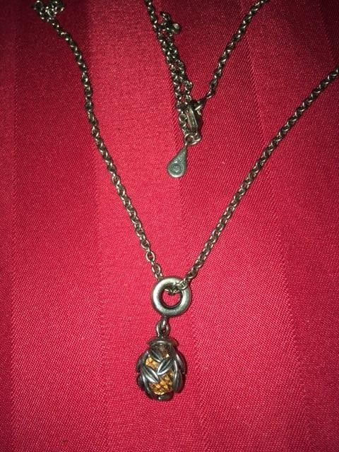 Rare Antique color Pandora Necklace!