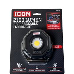 Icon 2100 Lumen Rechargeable Flood Light
