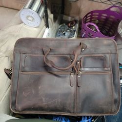 Leather Briefcase And Portfolios