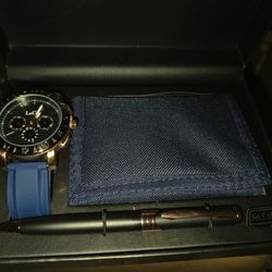 Mens Giftset Watch/Wallet 
